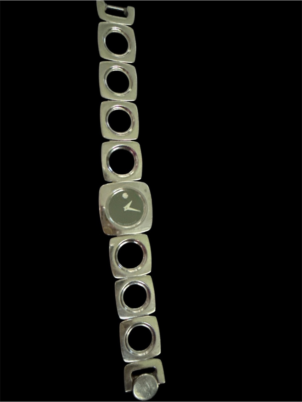 Movado Swiss Made Stainless Steel Sapphire Crystal Women's Watch (Needs Battery) - Picture 6 of 7